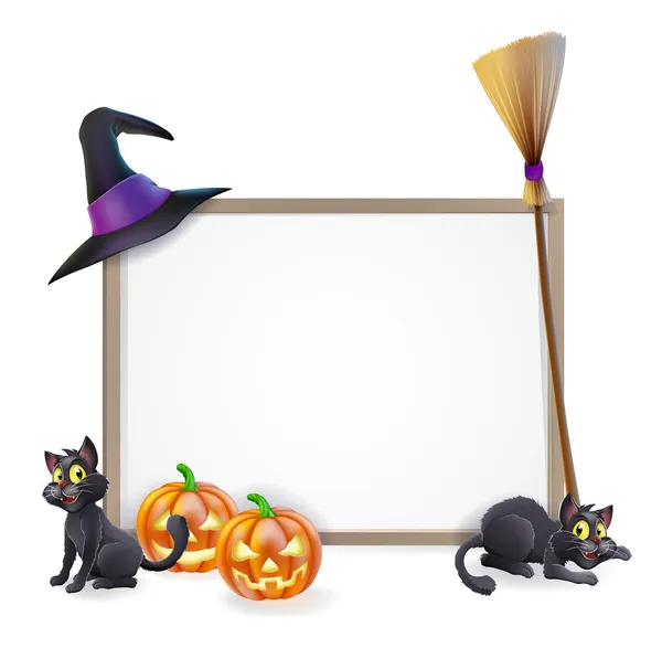 Halloween sign — Stock Vector