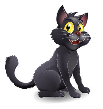 şirin halloween Cadılar karikatür kedi