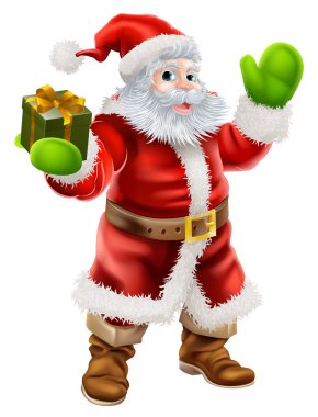 Cartoon Santa Claus clipart