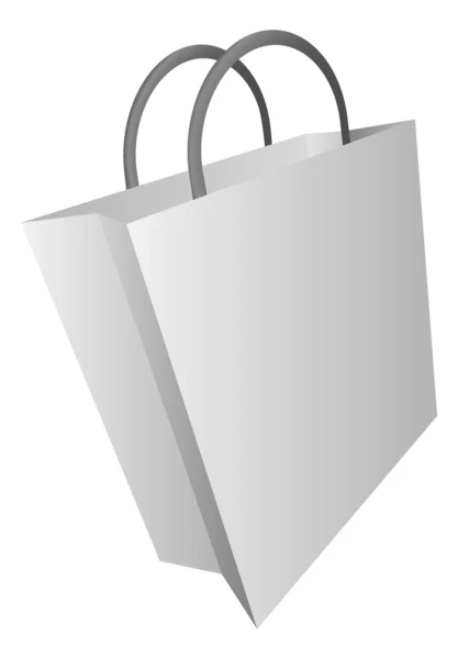 Nákupní taška ikona ilustrace — Stockový vektor