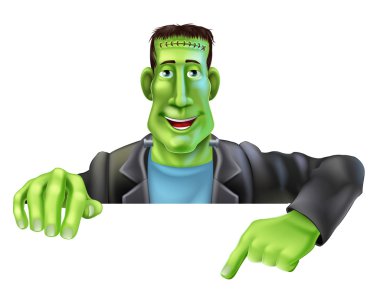 frankenstein cadı aşağı dönük