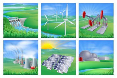 Power and Energy Sources clipart