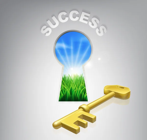 Key to Success — Stock Vector