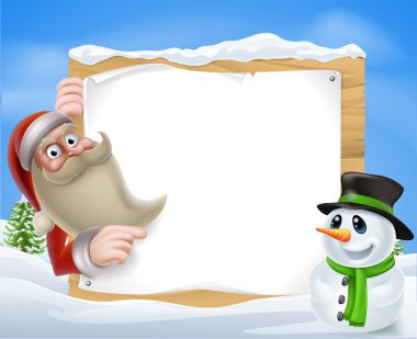 Noel Baba Noel kış sahne