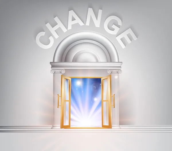Porte à changement — Image vectorielle