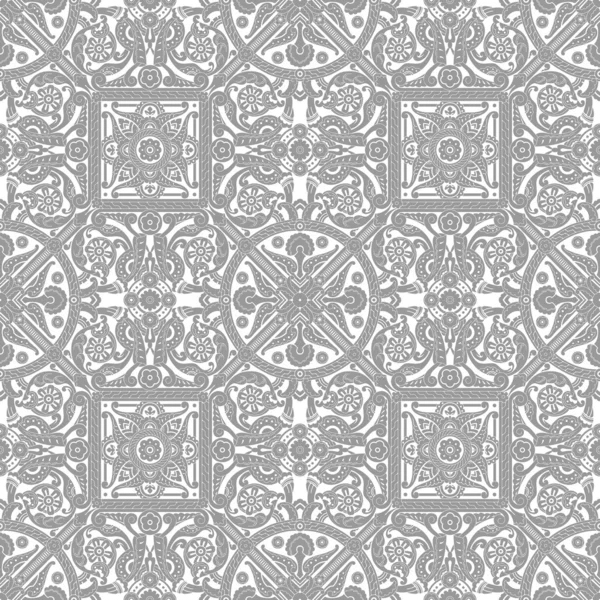 Vintage tile design pattern — Stock Vector