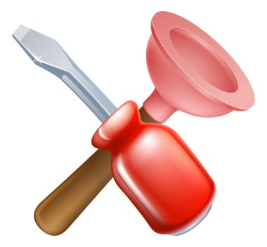 çapraz dalgıç ve tornavida araçları