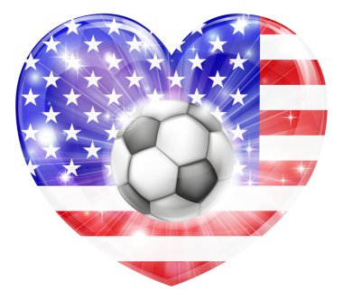 Amerikan futbol kalp bayrağı