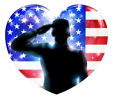 4th July independence day salute clipart