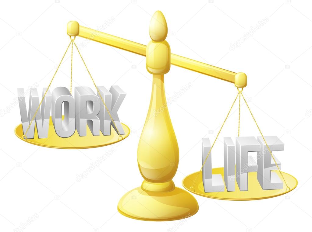 Work life balance Stock Vector Image by ©Krisdog #50236817