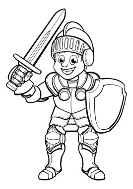 Şövalye Çizgi Karakteri