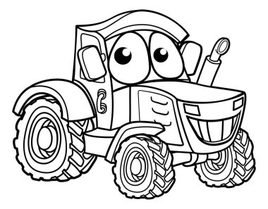 Traktör çizgi film karakteri