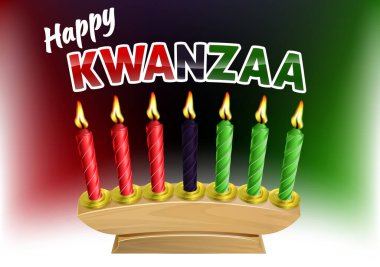 Mutlu Kwanzaa Tasarımı