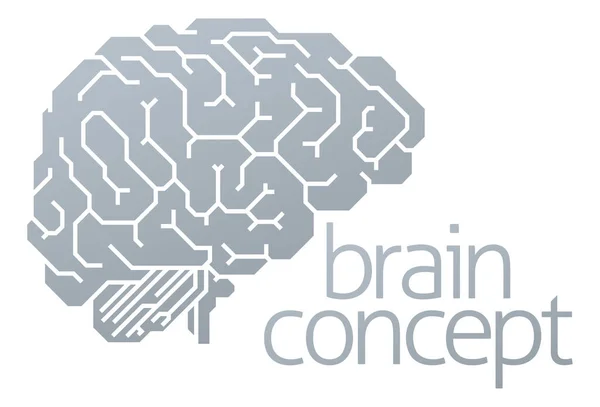 Концепція мозку — стоковий вектор