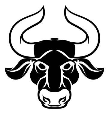 Dairesel bir Boğa burcu burcu astrolojisi burç simgesi