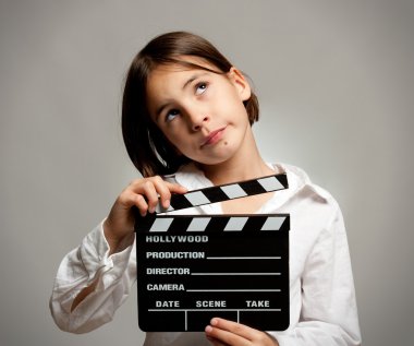 Film clapper kurulu ile kız