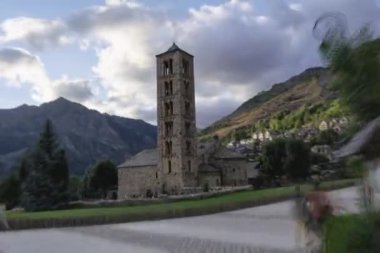 Sant Climent de Taull, one of the Catalan Romanesque Churches of the Vall de Boi that belongs to the UNESCO world heritage. High quality photo