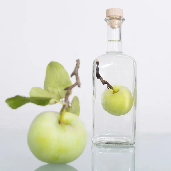 Fruit in bottle — Stock Photo, Image