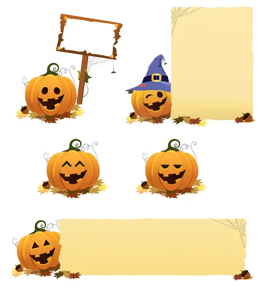 Cadılar Bayramı Balkabağı seti