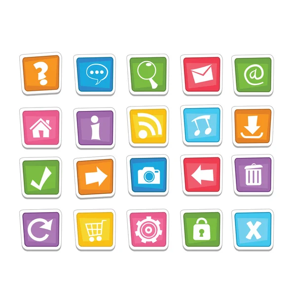 Komik web düğmeleri