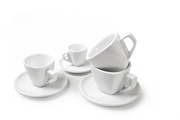 Cups and saucers — Stock Photo, Image