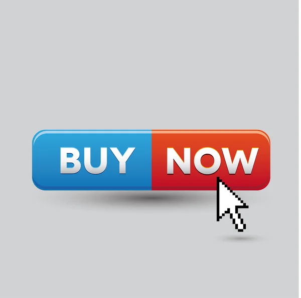 Кнопка Buy Now — стоковый вектор
