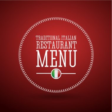 geleneksel İtalyan Restoran Menü