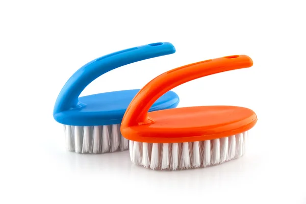 Cleaning brush with handle — Stock Photo, Image