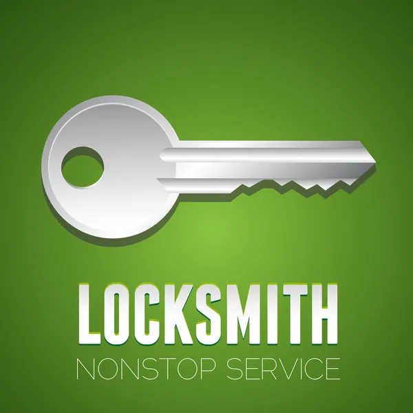 Servicio sin escalas Locksmith — Vector de stock