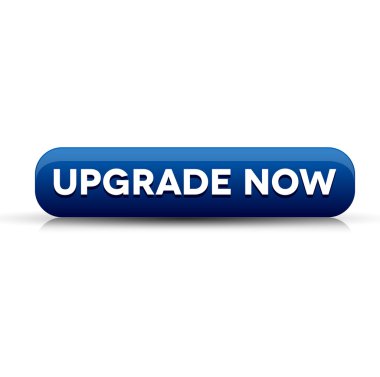 Upgrade now button blue clipart