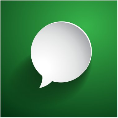 Soyut tasarım - Konuşma balonu