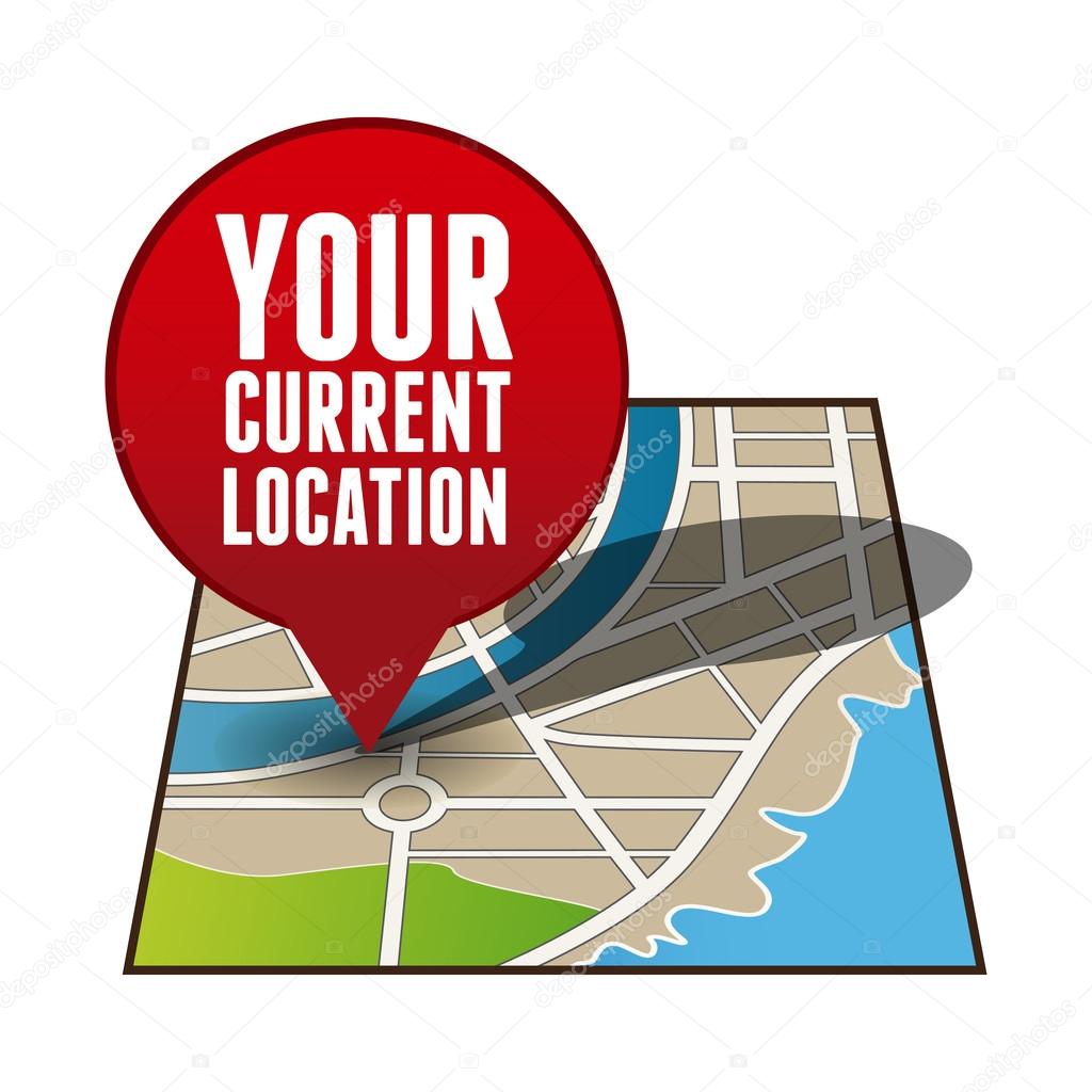 Your current location pointer