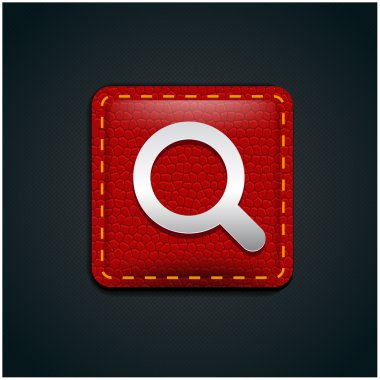 Arama düğmesi deri