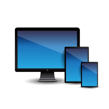 bilgisayar, tablet ve akıllı telefon