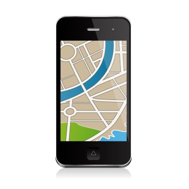 akıllı telefon navigasyon - cep telefonu gps