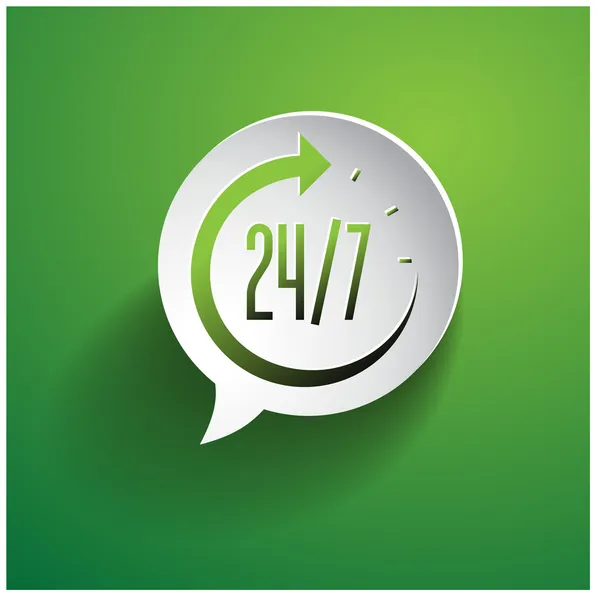 gündüz açık, izole 24 saat bir gün simge