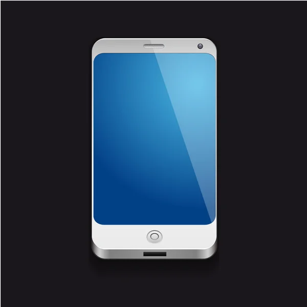 Téléphone portable vectoriel, isolé — Image vectorielle