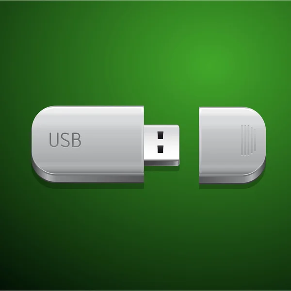 USB флеш-накопичувач — стоковий вектор