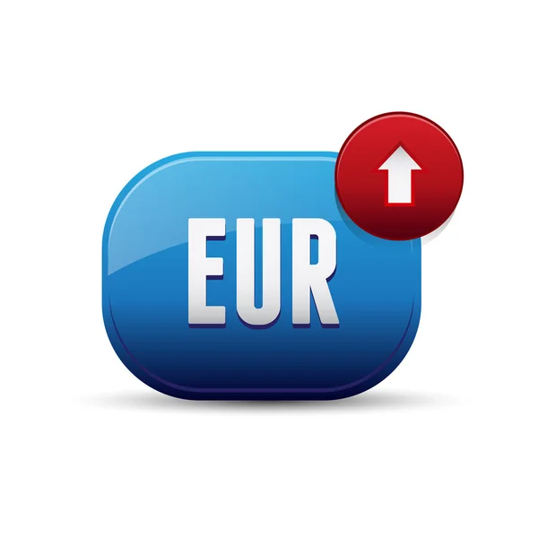 EUR Moneda - Euro — Archivo Imágenes Vectoriales