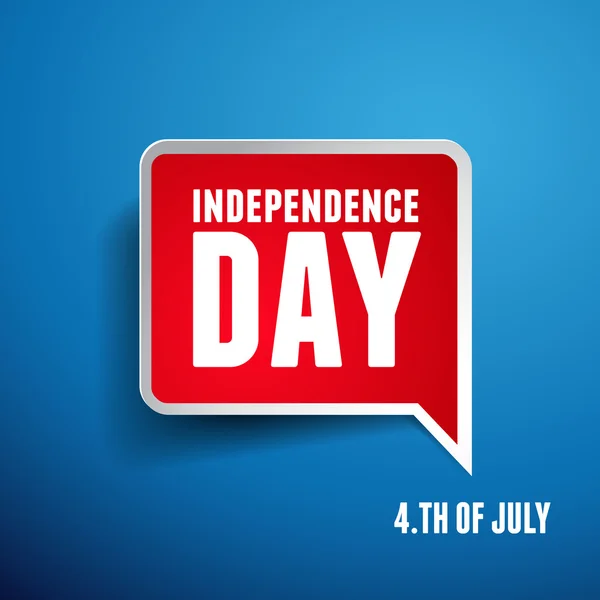 独立日美国标志 — 图库矢量图片