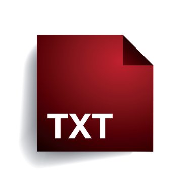 Txt folder icon clipart