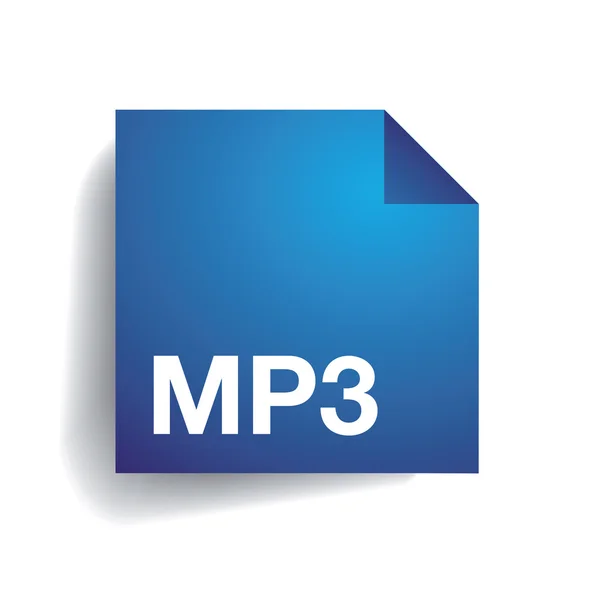 Mp3 folder icon — 图库矢量图片