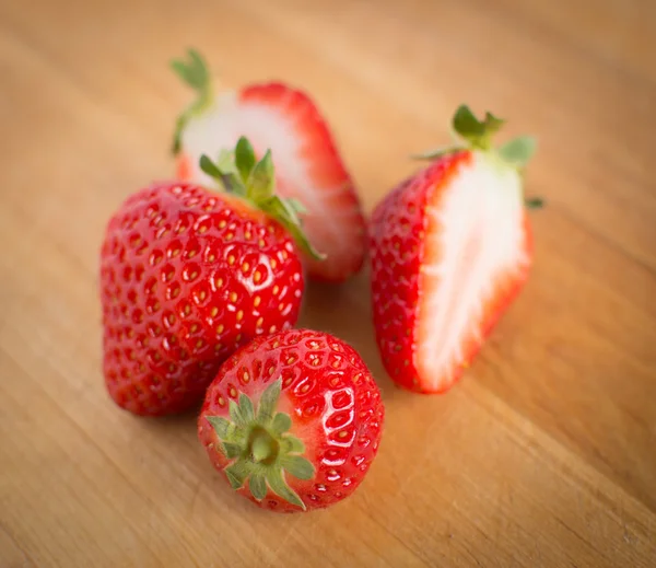 Beautiful fresh strawberries — Stock Photo, Image