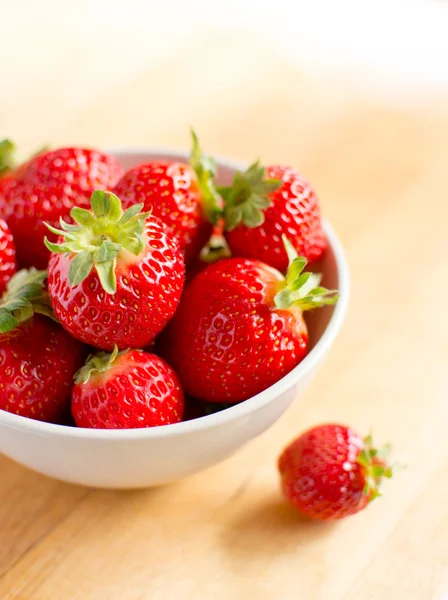 Beautiful fresh strawberries — Stock Photo, Image