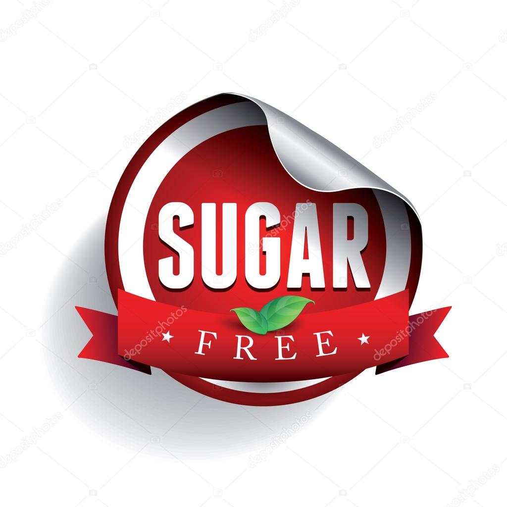 Sugar free label