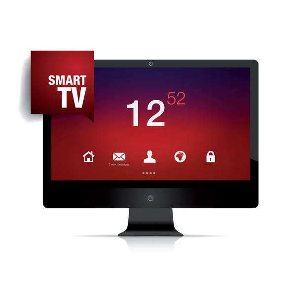 Smart TV — Stock Vector