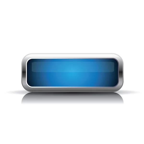 Blauer Webbutton — Stockvektor