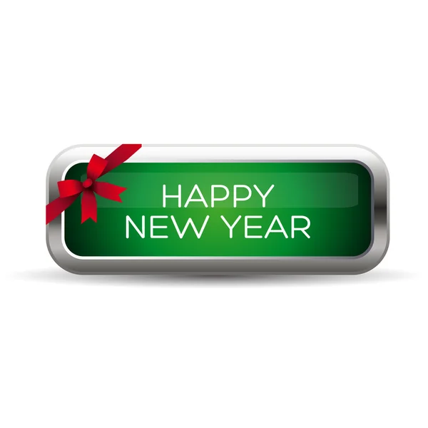 Mutlu yeni yıl etiketi — Stok Vektör
