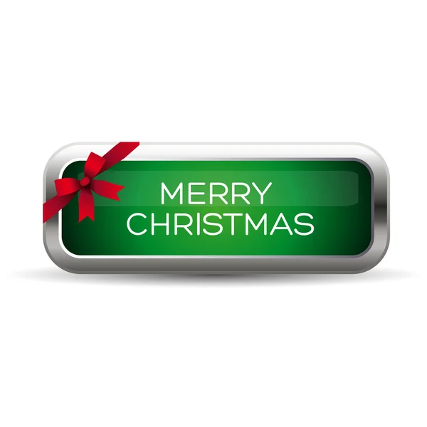 Merry Christmas label — Stock Vector