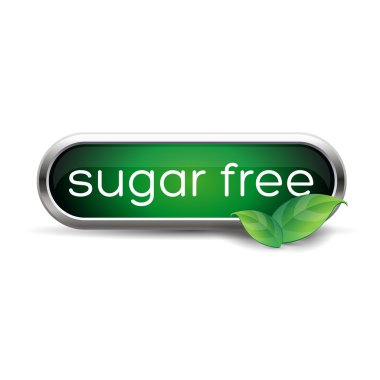Sugar free label or badge clipart